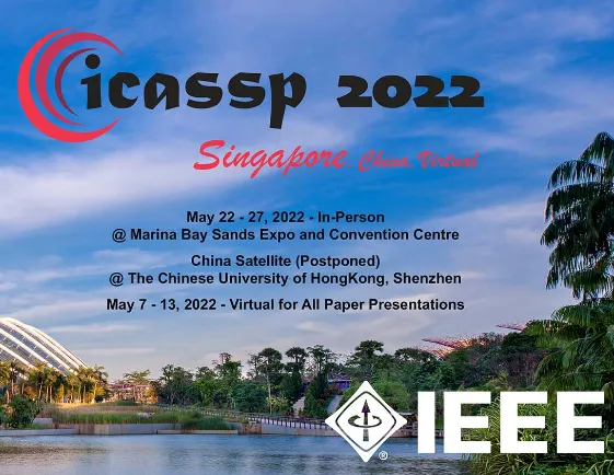 国際会議IEEE ICASSP 2022に投稿した論文が採録されました